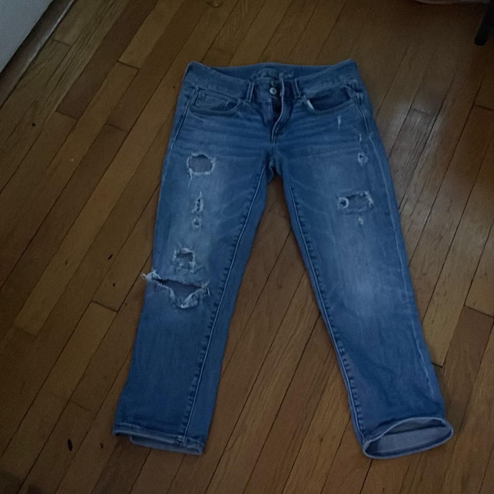 jeans, no stains